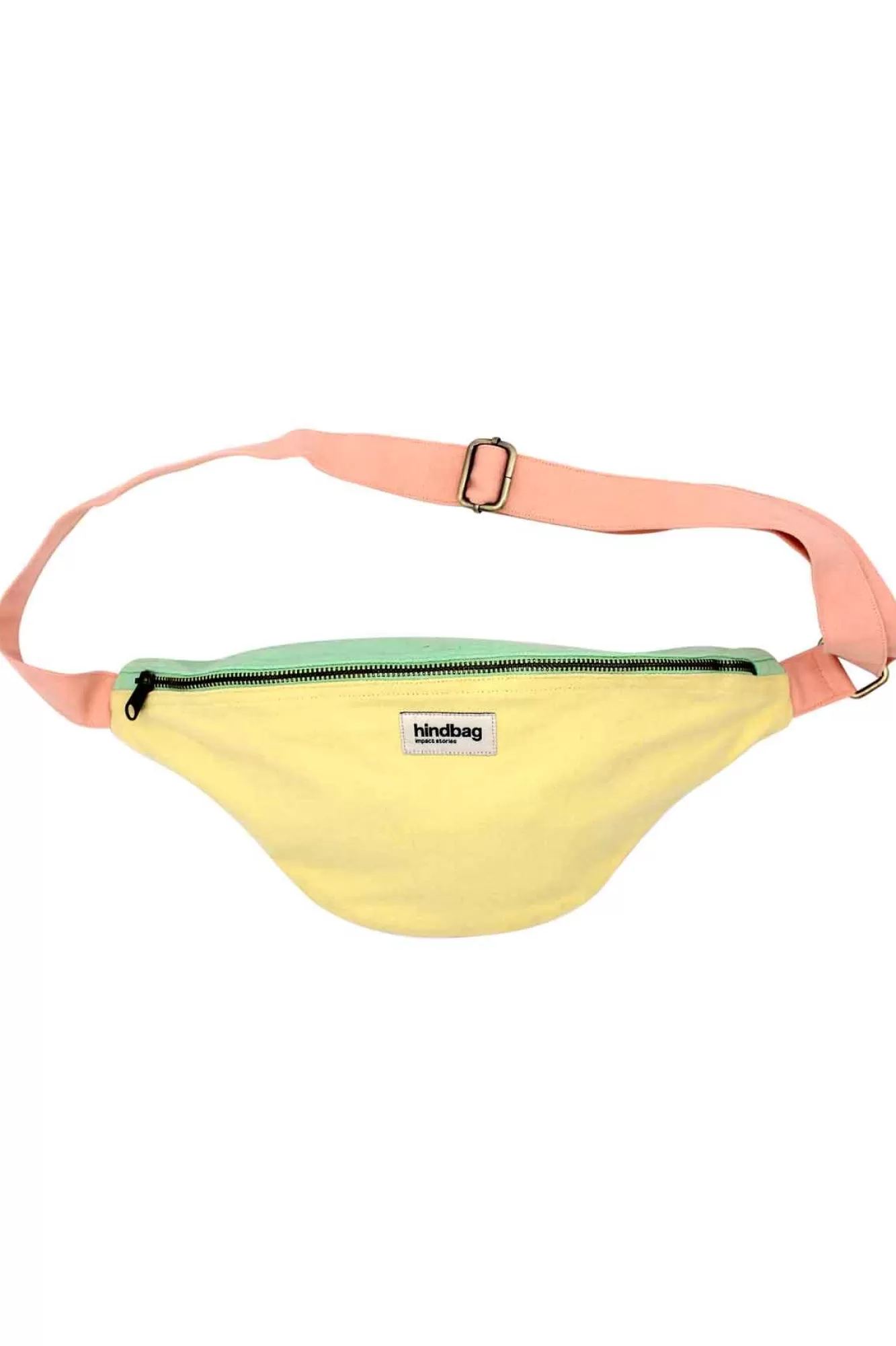 Sac Banane L Sasha Tricolore Citron Givre<Hindbag Online