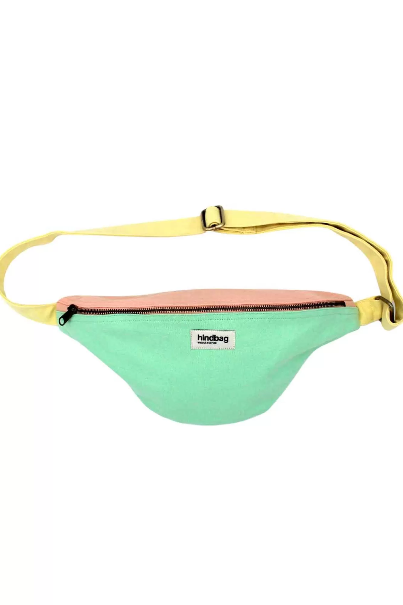 Sac Banane L Sasha Tricolore Menthe Glacee<Hindbag Flash Sale